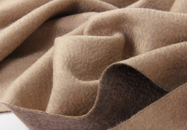 Sumptuous Warmth with Enhanced Thickness
Experience unparalleled warmth with our thoughtfully designed thicker shawl. Despite its luxurious thickness, it remains lightweight and effortlessly elegant. With dimensions of 190cm x 70cm and a weight of 465 grams, it promises to be your perfect companion, enveloping you in comfort and style across all seasons.