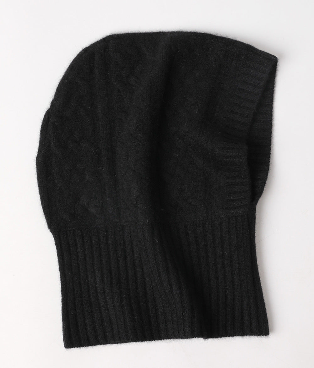Arctic Embrace|Cashmere Hooded Beanie|All-Gender Style|Unmatched Comfort and Fit