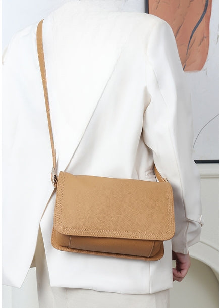 Petite Posh|Premium Full-Grain Cowhide|Shoulder Bag|Crossbody Bag|Medium Size - Jin's Finds