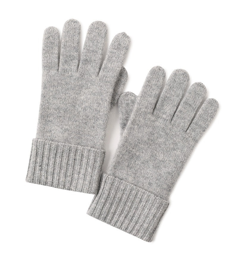 Cashmere Duo|Luxurious Cashmere Beanie and Gloves Set|Artisan Craftsmanship-Perfect Fit: The beanie measures 23cm x 23cm, with a 6.5cm folded brim, offering a snug and comfortable fit. The gloves are designed with a length of 23cm and a palm circumference of 16cm, ensuring a seamless fit for most hands.