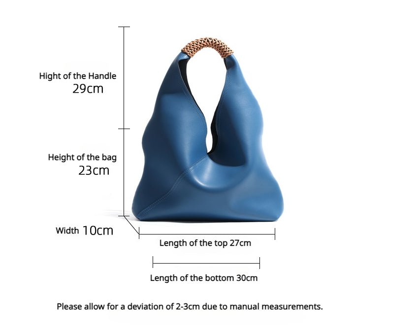 The Essential Enclave|Bucket Bag Masterpiece|Small Grain Cowide Leather-Base length 30cm, base width 10cm, height 23cm (excluding the handle part)