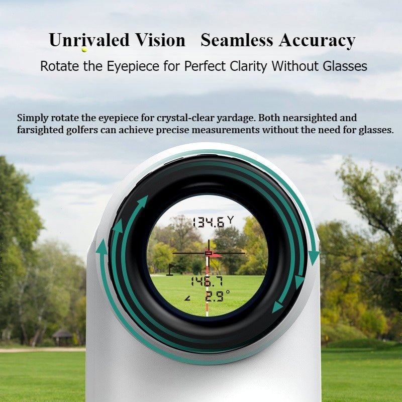 FalconFocus-Golf Range Finder-Without Glasses