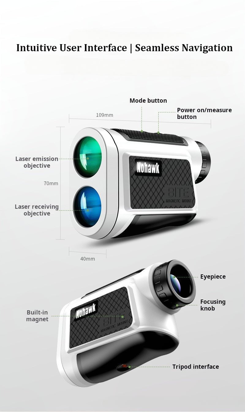 FalconFocus-Golf Range Finder- easy navigation