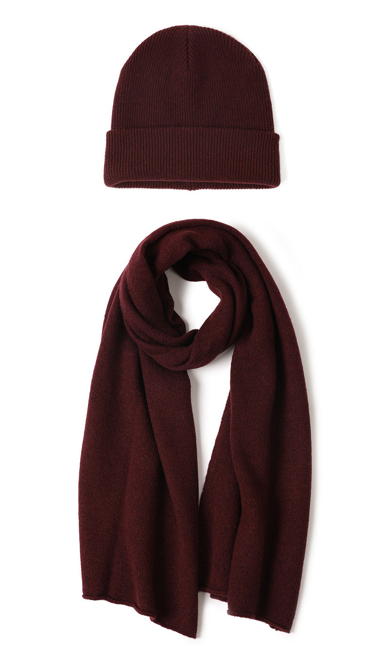 Luxe Winter Duo|Unisex Beanie and Scarf set|Wool and Yak Cashmere|Four Colours Available