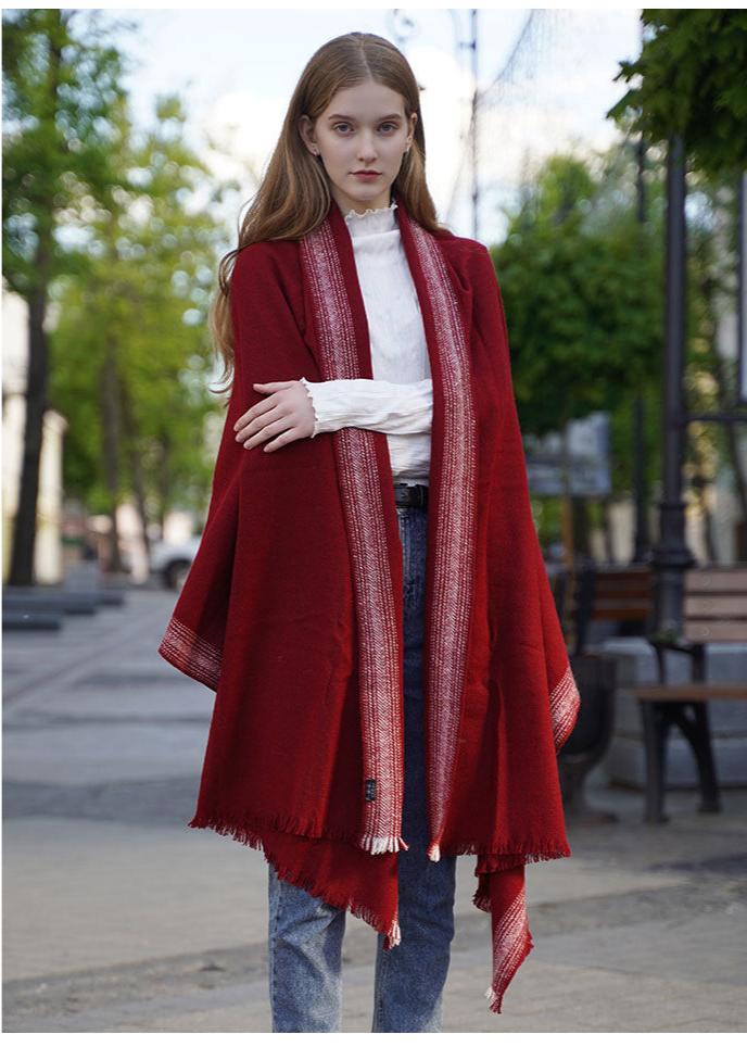 Serenade Lambswool Wrap|Pure Lambswool Shawl|Unmatched Softness and Safe Elegance