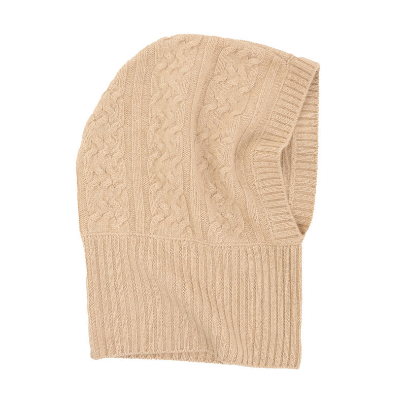 Arctic Embrace|Cashmere Hooded Beanie|All-Gender Style|Unmatched Comfort and Fit