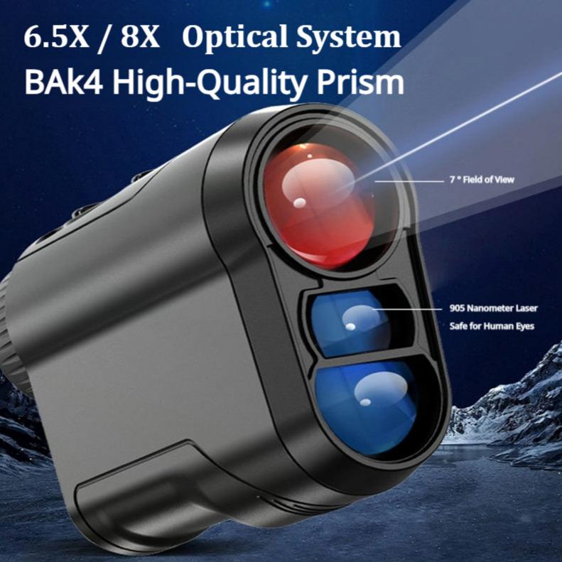 PantherSight Infrared Laser Golf Rangefinder-6X_or_8X_Optical_System-BAK4 High-Quality Prism- Precise Vision