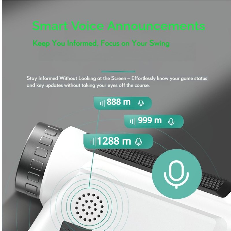 SharpEye_NP_Series_Golf_Laser_Rangefinder-Voice Announcements