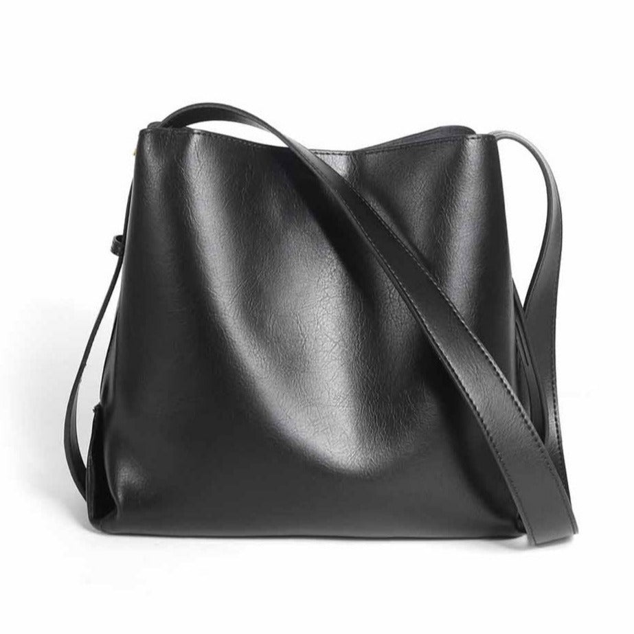 Exquisite Niche Light High-end Bucket Bag| Genuine leather|Tote Bag - Jin's Finds