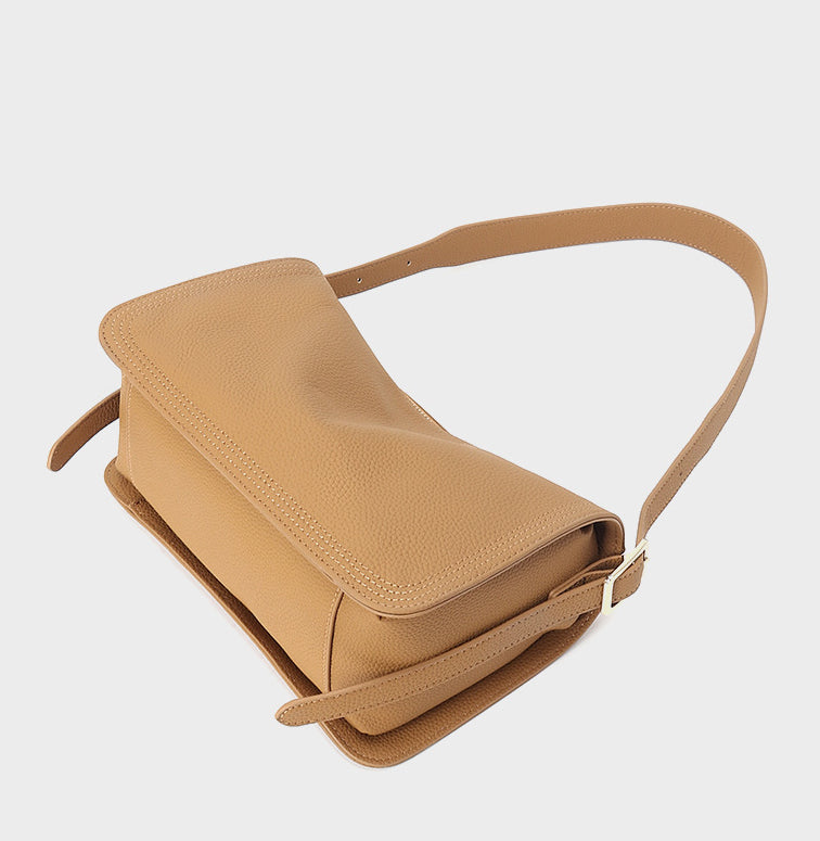 Petite Posh|Premium Full-Grain Cowhide|Shoulder Bag|Crossbody Bag|Medium Size - Jin's Finds